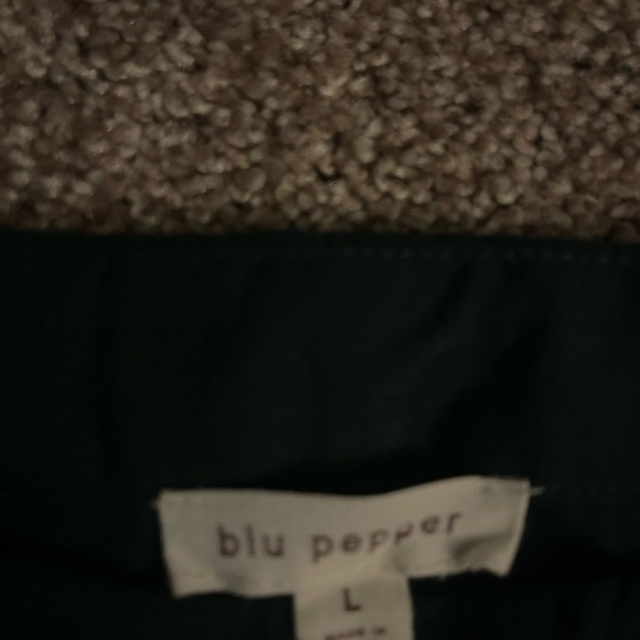 Blu Pepper - Green cropped top with loose sleeves - Picture 5 of 5